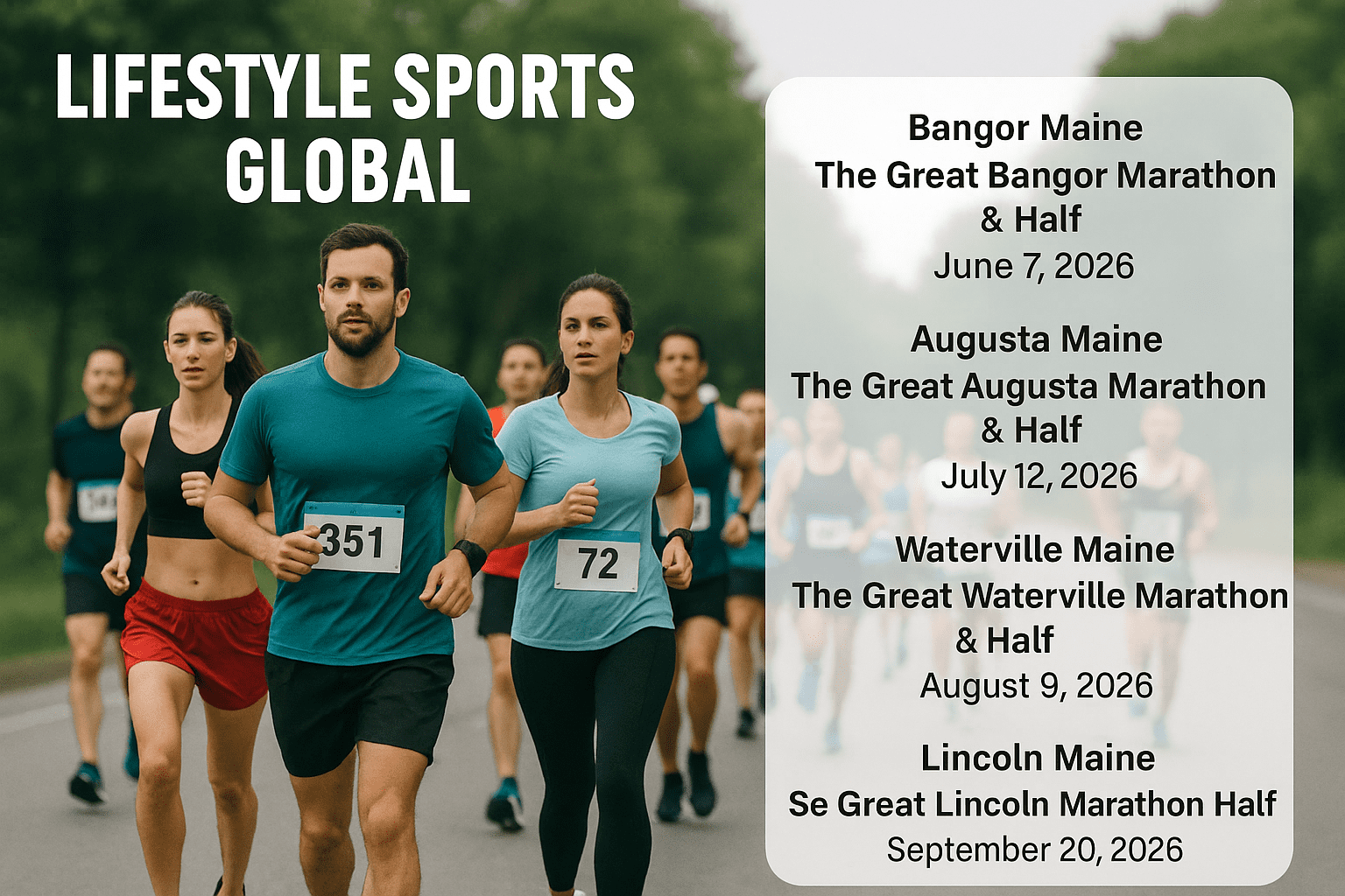 2026 Marathon Calendar